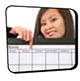 Woman Pointing at Date on Calendar